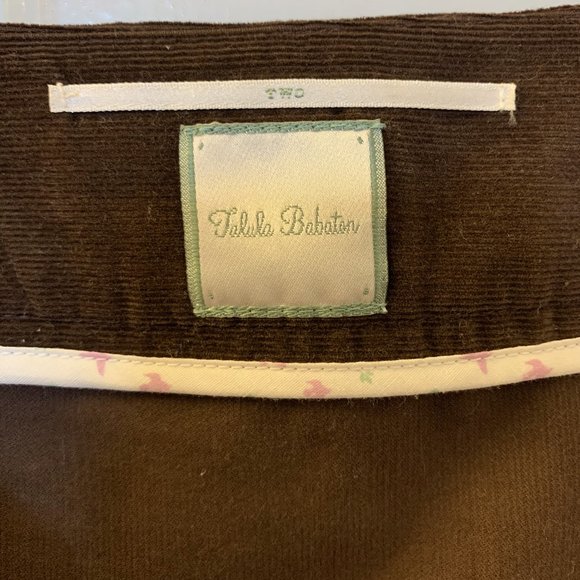 Aritzia Talula Babaton Corduroy Flare Skirt - Picture 2 of 5